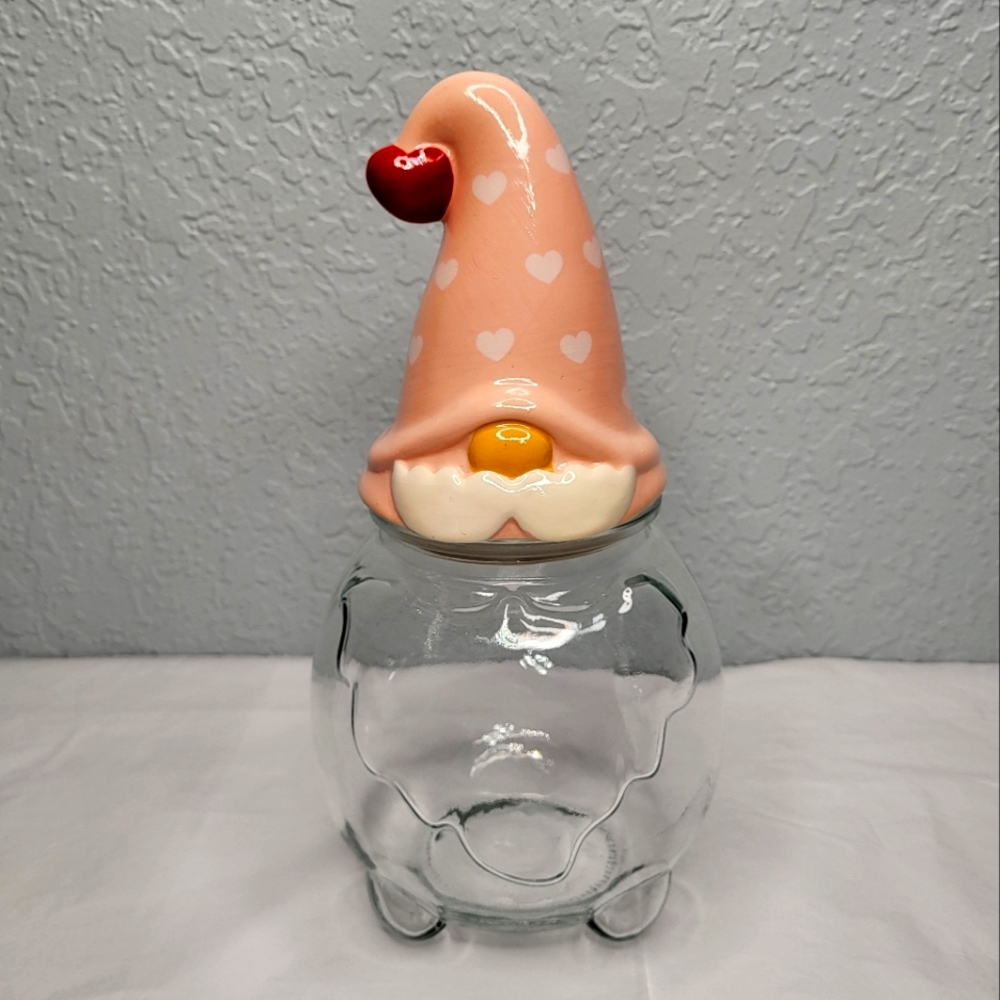 Gnome Jar With Lid